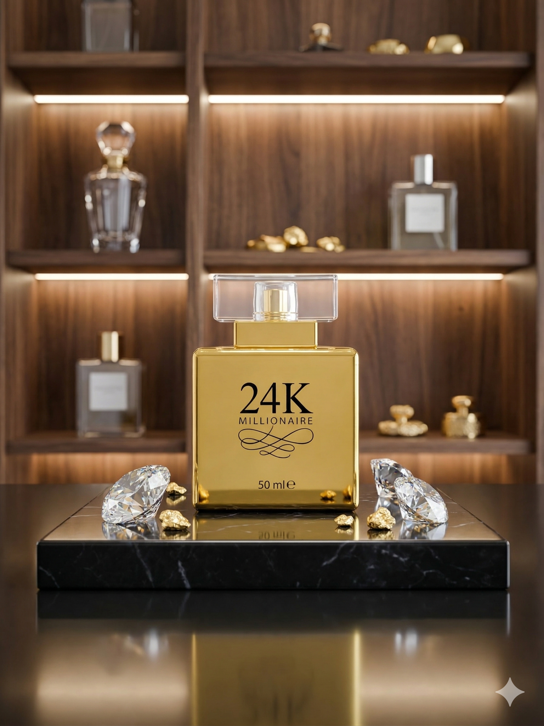24K Millionaire Eau De Parfum – Ultimate Luxury Gold Fragrance