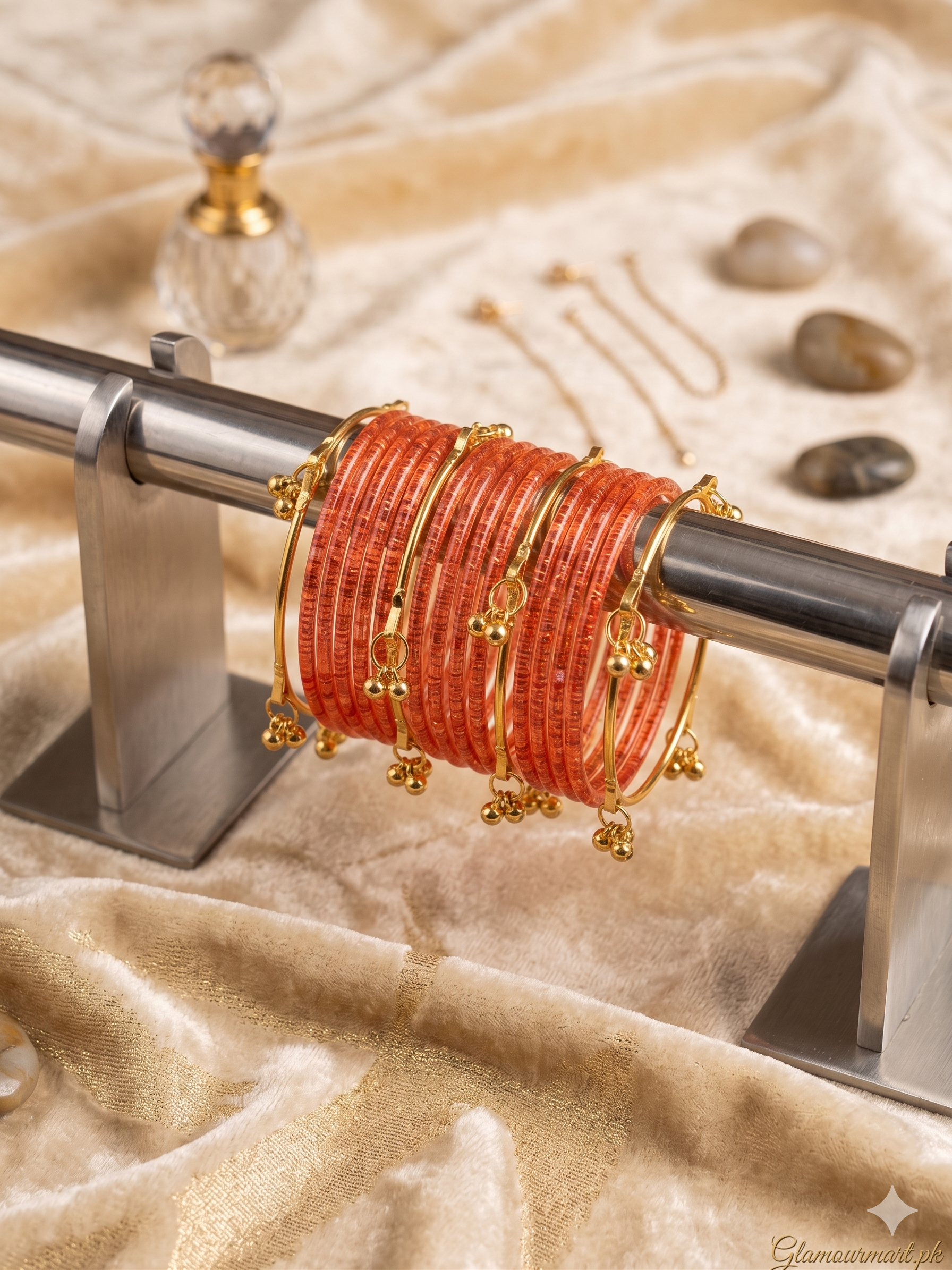 3D Kashmiri Bangles ( 2.6 size Regular Size)