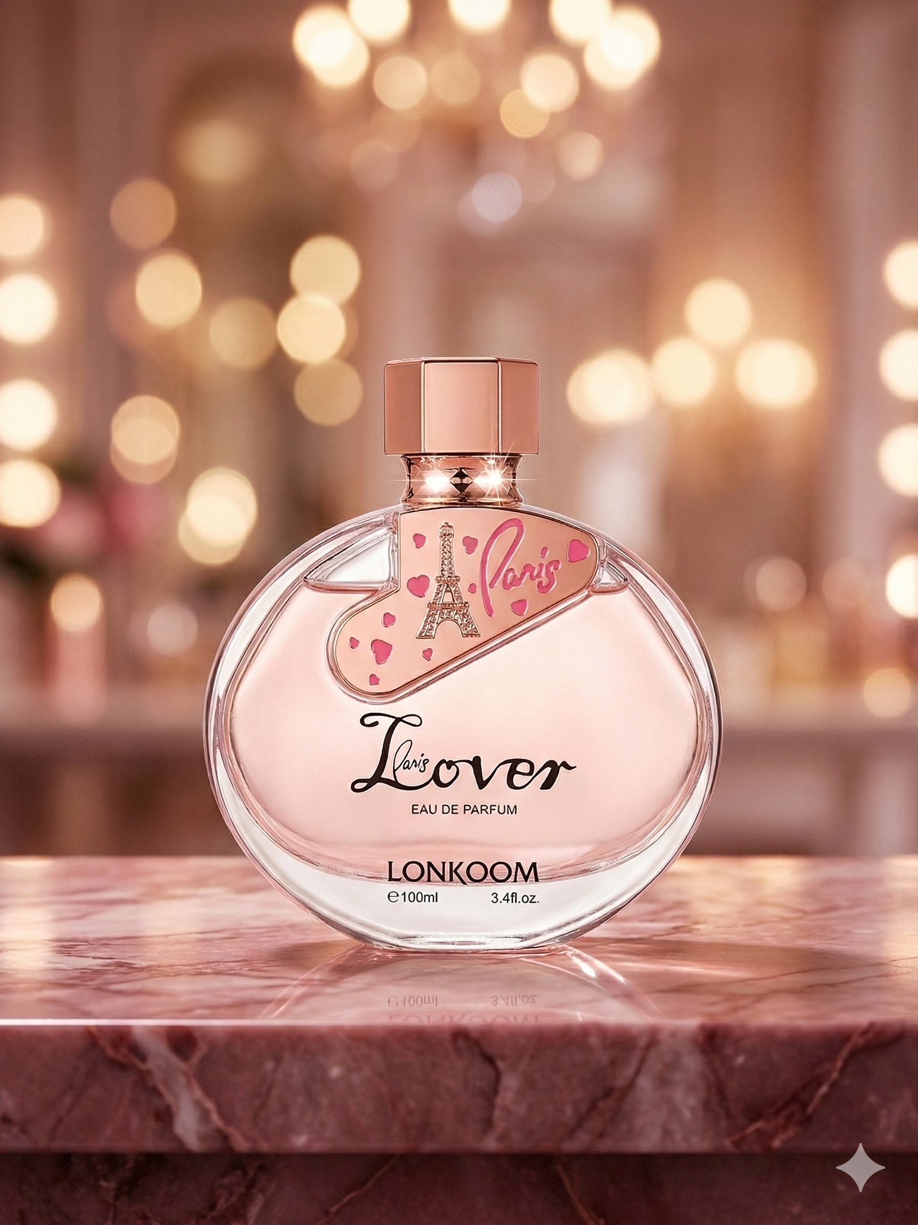 Paris Lover by Lonkoom – Romantic Floral Fragrance