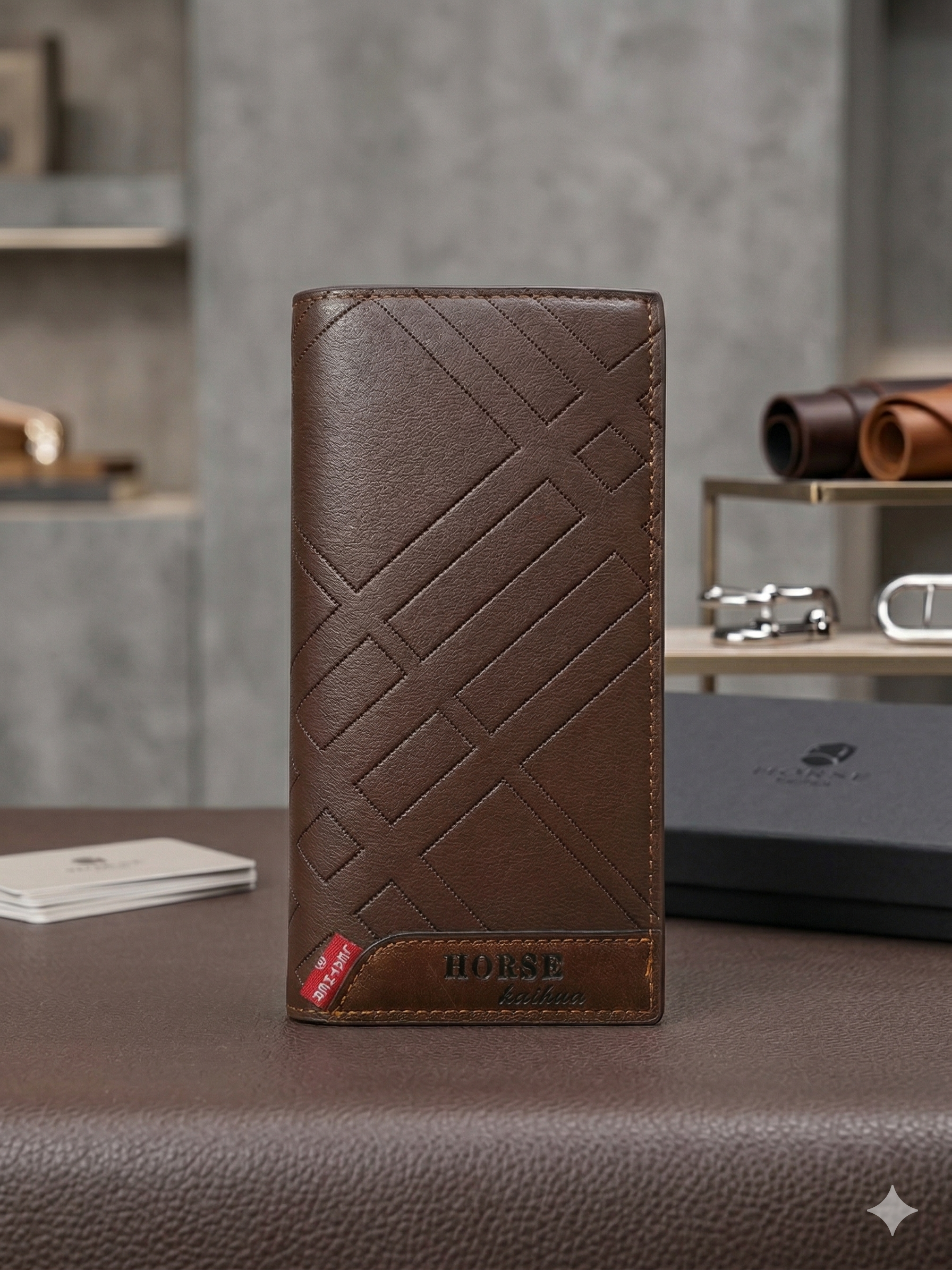Premium Pattern Long Wallet