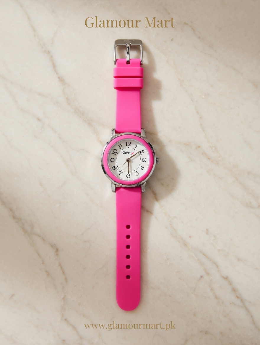 Bubblegum Pink Classic Watch