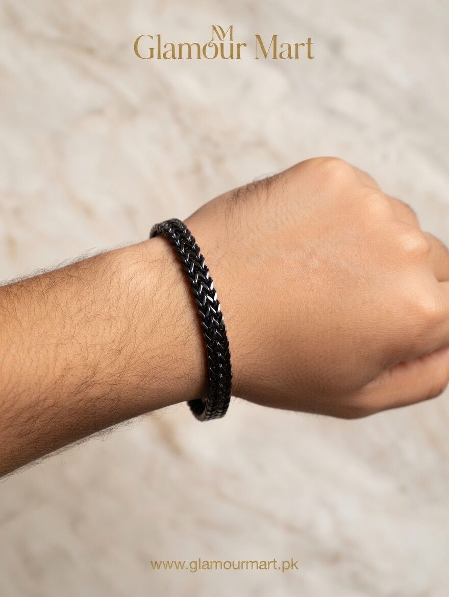 Classic Black Chain Bracelet