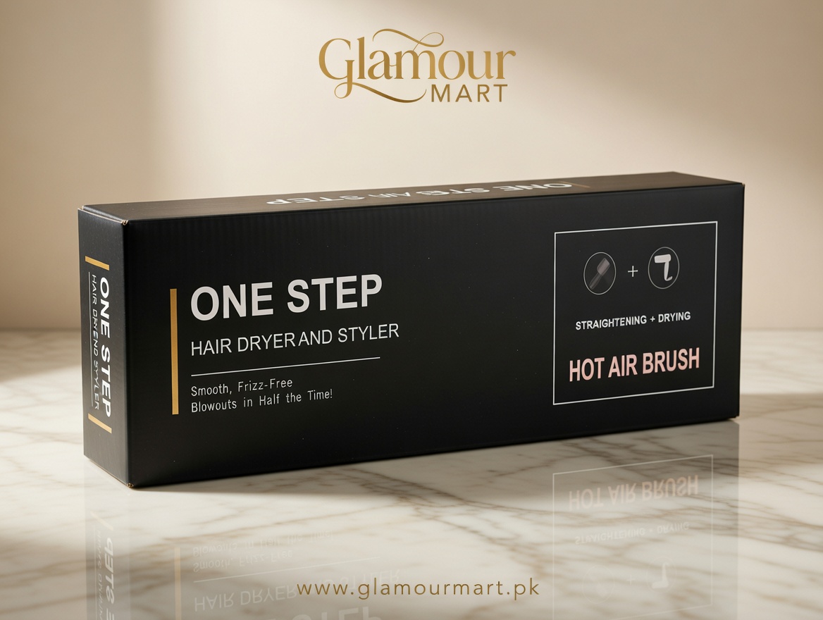 One Step Hair Dryer & Styler Hot Air Brush – 6 Month Warranty